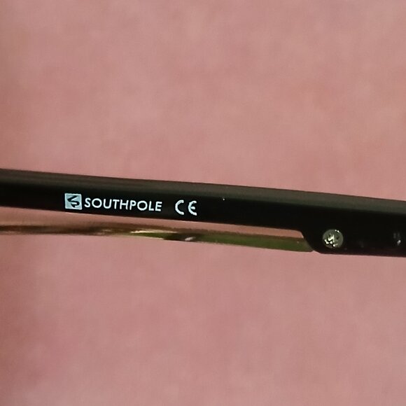 Southpole 5012sp Men's Uv Protective Rectangular Metal Shield Sunglasses - Picture 8 of 8